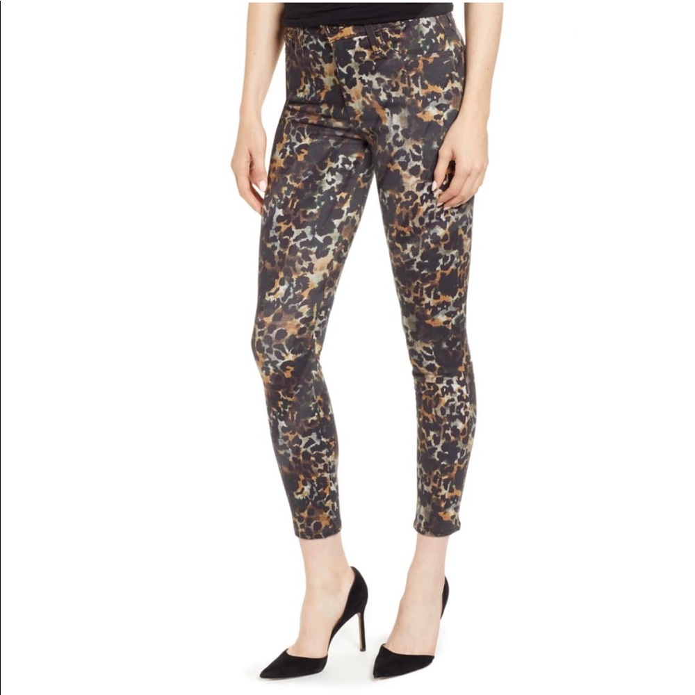 AG The Farrah Skinny Ankle Jeans Untamed Camo